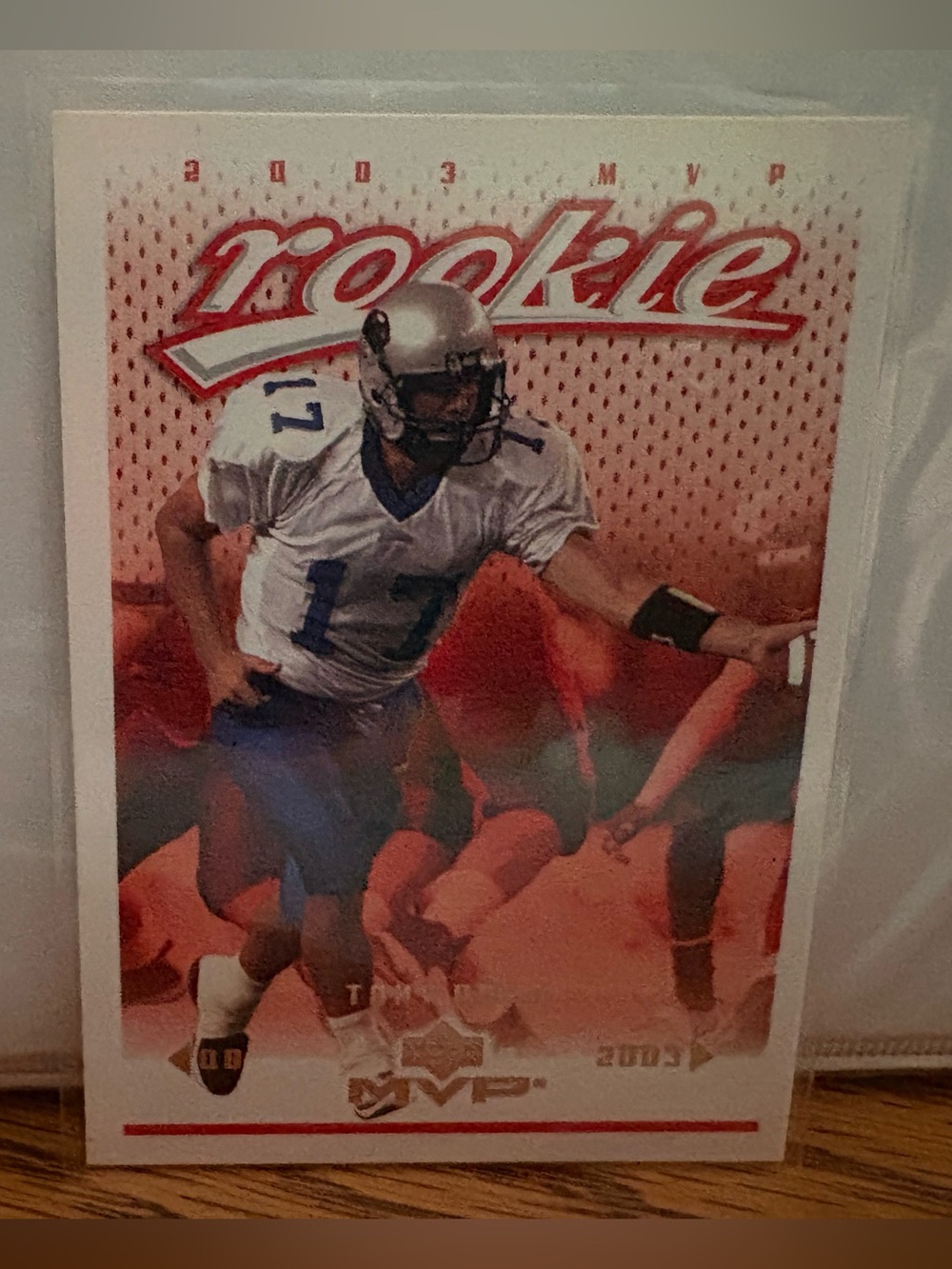 Upper Deck Tony Romo Rookie Trading Card